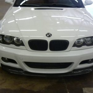 BMW E46 M3 "CSL Style" Carbon Fiber Front Lip Spoiler