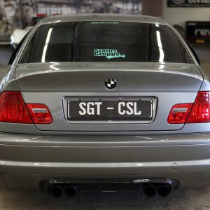BMW E46 Coupe Inc/ M3 01-06 SGT-SCZA "CSL Style" Trunk Lid