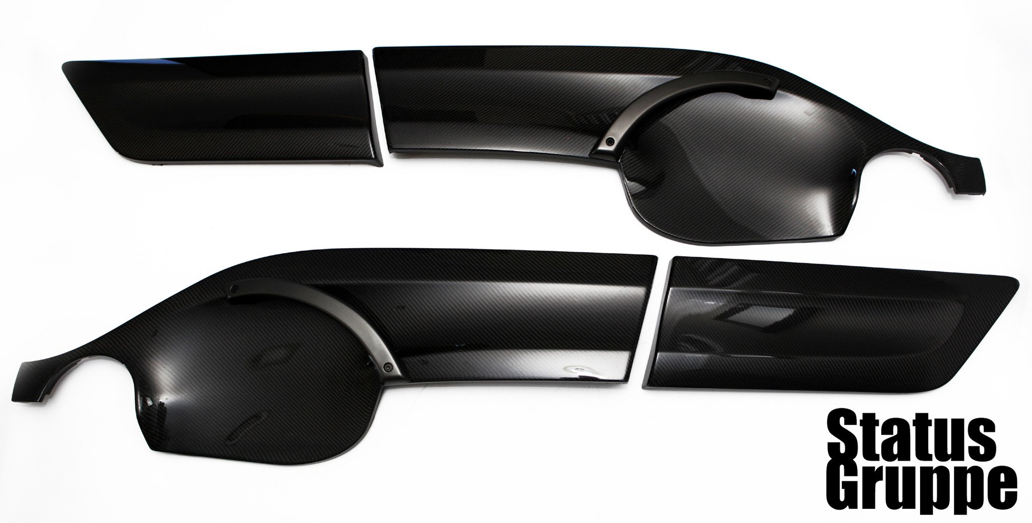 BMW E46 Coupe CF CSL Door panel inserts