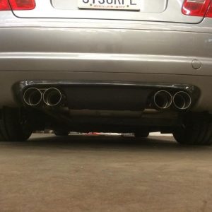 BMW E46 M3 SCZA Rear Muffler Section 3