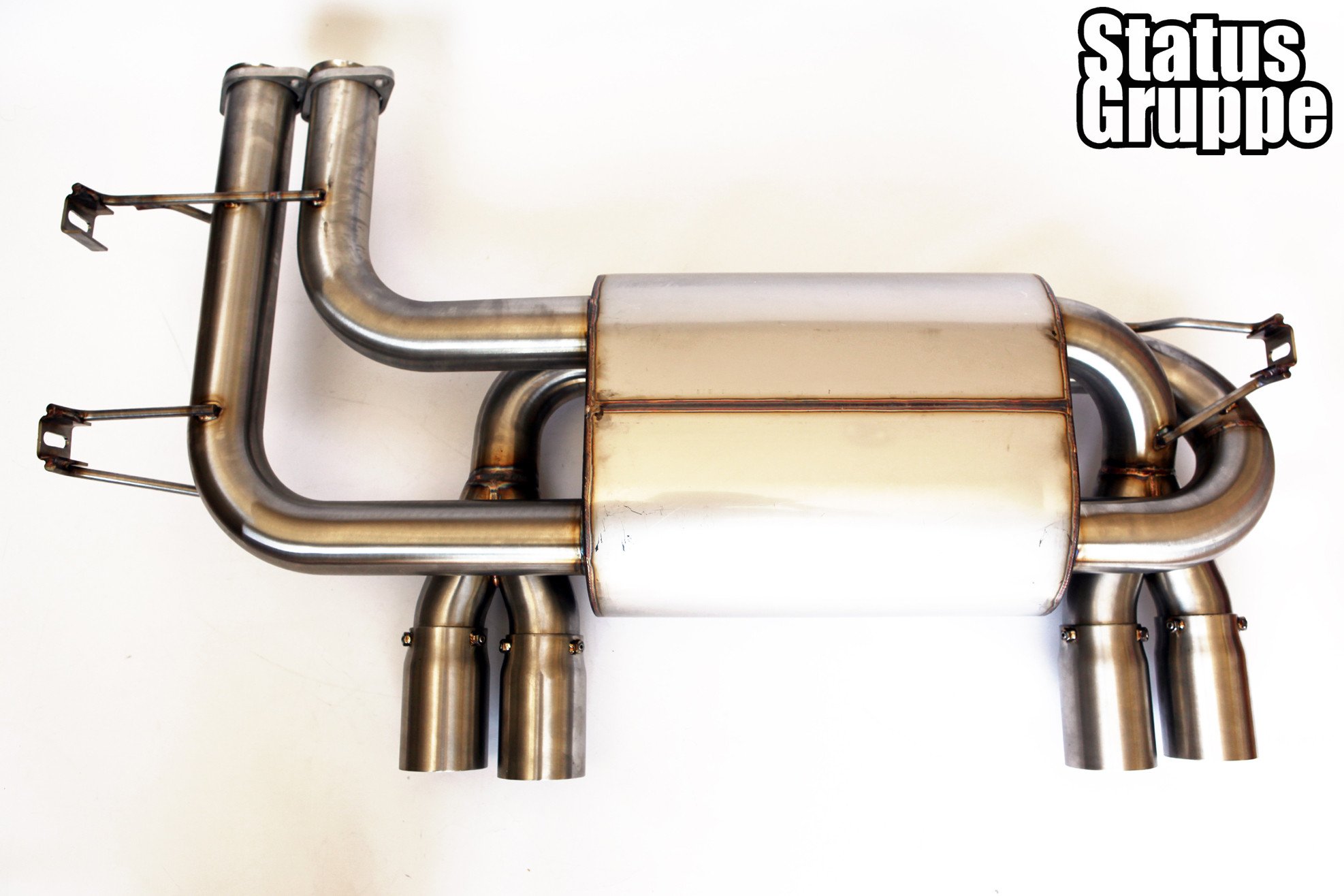 BMW E46 M3 SCZA Rear Muffler Section 3