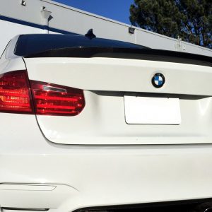 BMW F30 | F80 M3 12-18 "High Kick" Carbon fiber Rear Trunk Lid Spoiler