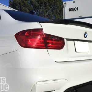 BMW F30 | F80 M3 12-18 "High Kick" Carbon fiber Rear Trunk Lid Spoiler