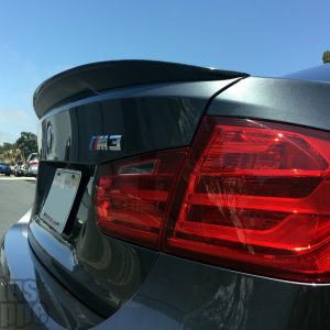 BMW F30 | F80 M3 12-18 "High Kick" Carbon fiber Rear Trunk Lid Spoiler