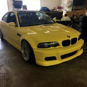 BMW 2001-06 E46 M3 "HRTG" Front lip with optional Splitter