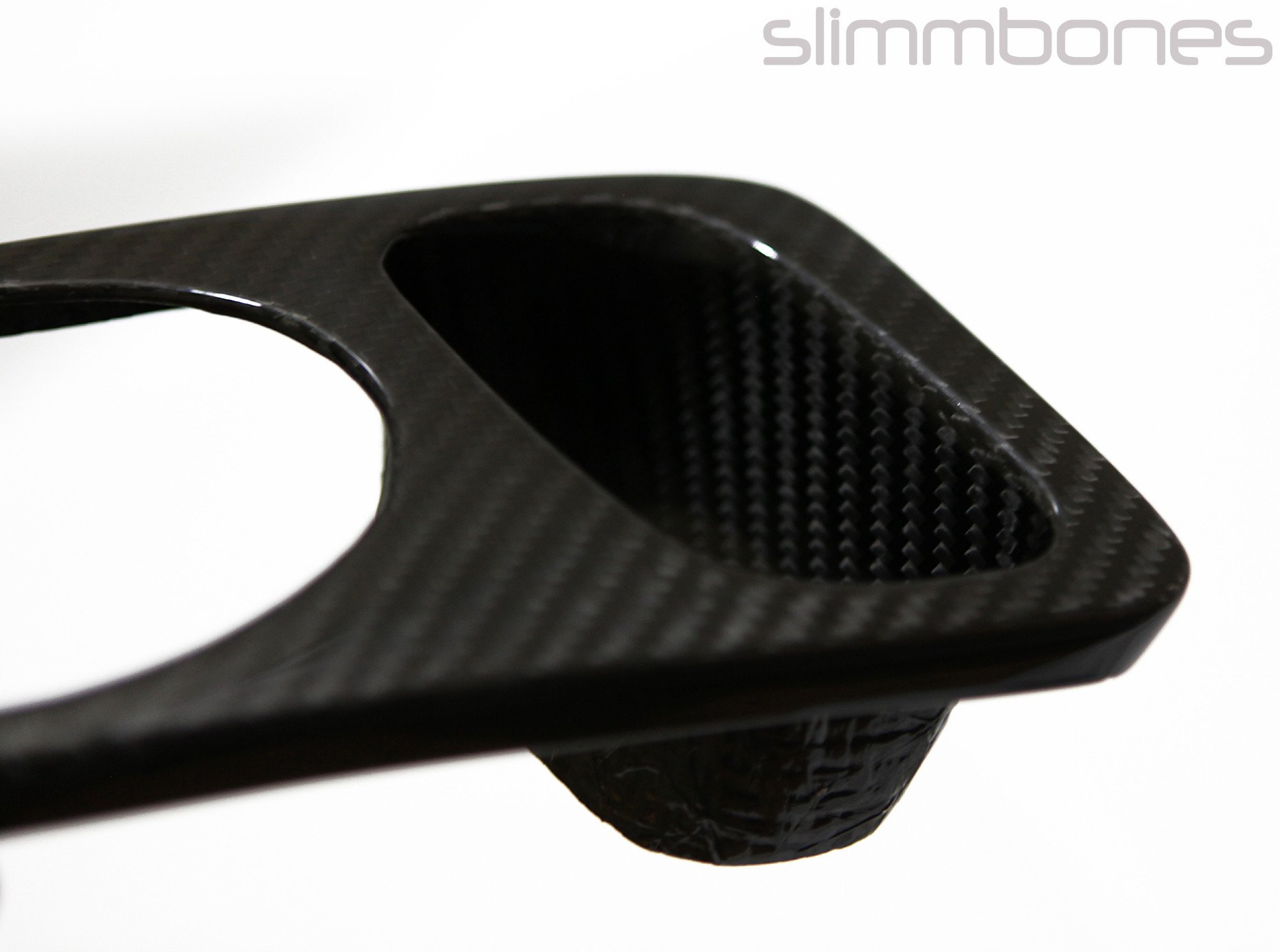 BMW E39 M5 97-03 Front Bumper FogLight Cover / Delete  by Slimmbones
