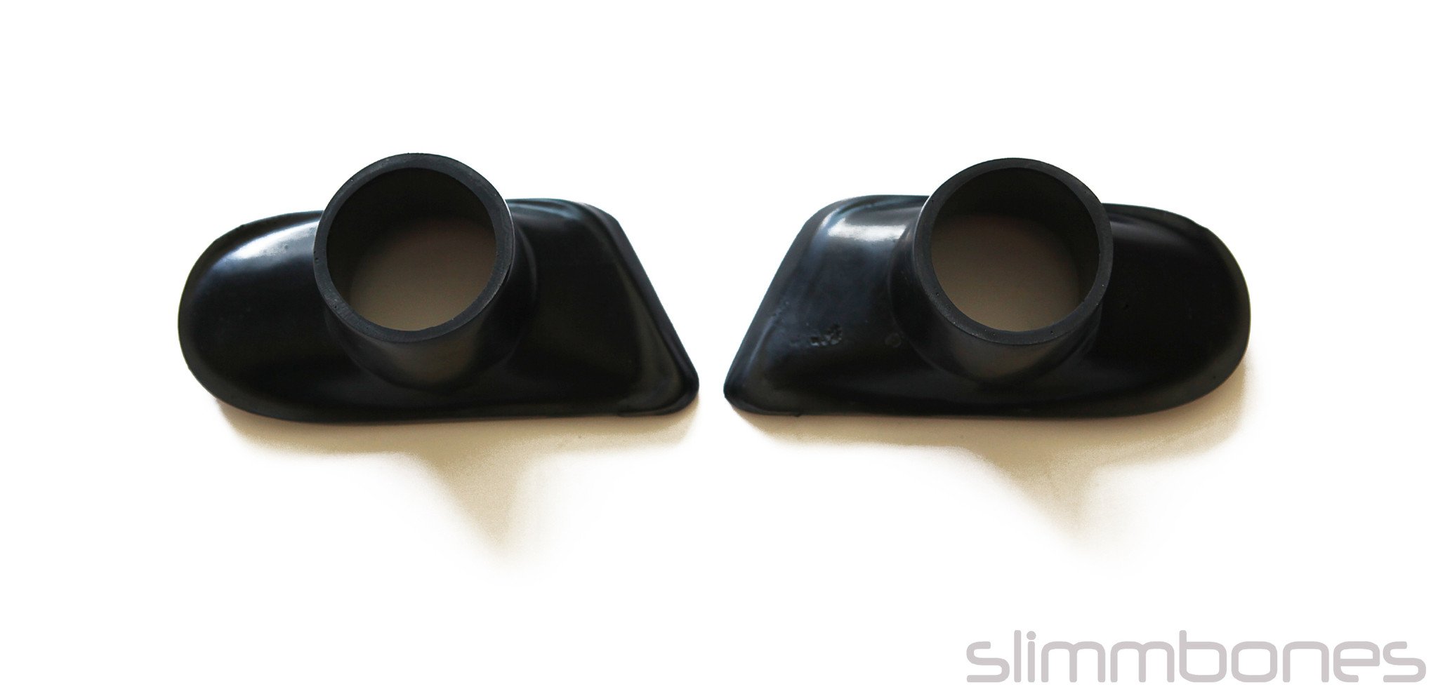 BMW E39 M5 97-03 Front Bumper FogLight Cover / Delete  by Slimmbones