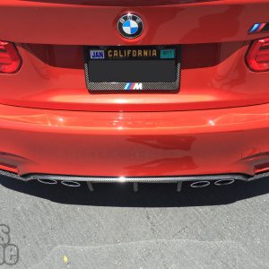 BMW F80 M3/ F82/83 M4 CF Rear Diffuser (Finned Style)