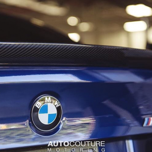 BMW E90 | E90 M3 06-11 "High Kick" Carbon fiber Rear Trunk Lid Spoiler
