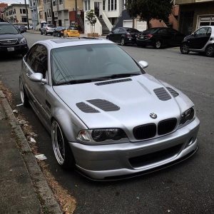 BMW 2001-06 E46 M3 "HRTG" Front lip with optional Splitter